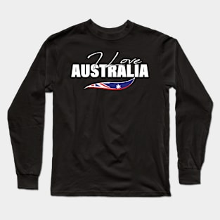 I love Australia Gifts Australian Long Sleeve T-Shirt